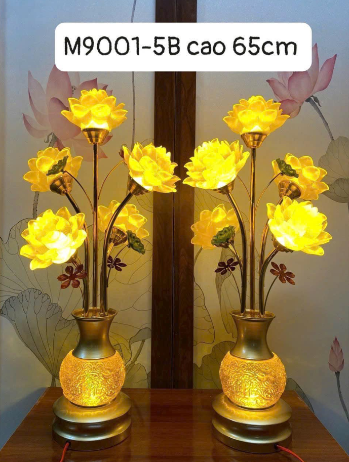 Các mẫu đèn thờ bằng đồng